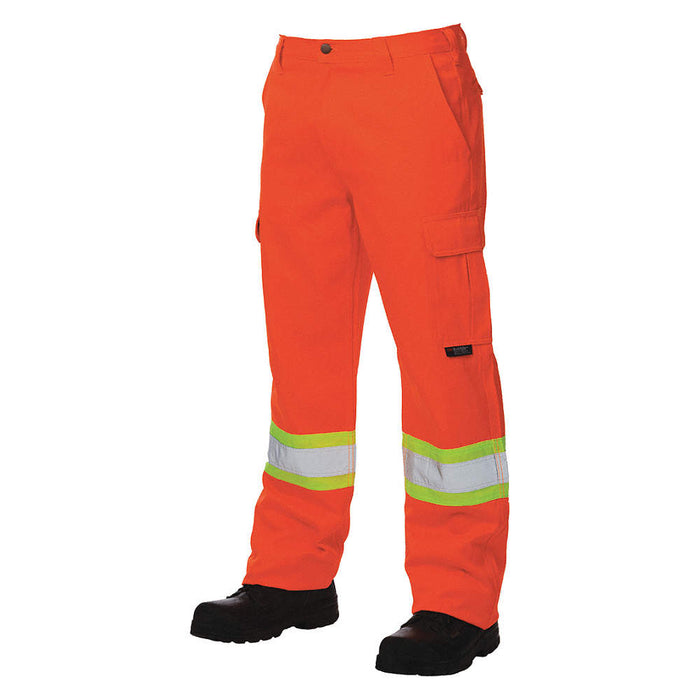 Safety Cargo Work Pant Orange