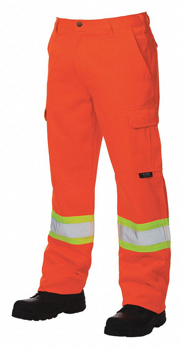 Safety Cargo Work Pant Orange